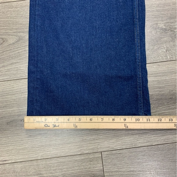 RE/DONE Originals 70's Ultra High Rise Wide Leg in Rigid Like Sz 32 NWT - Picture 11 of 15